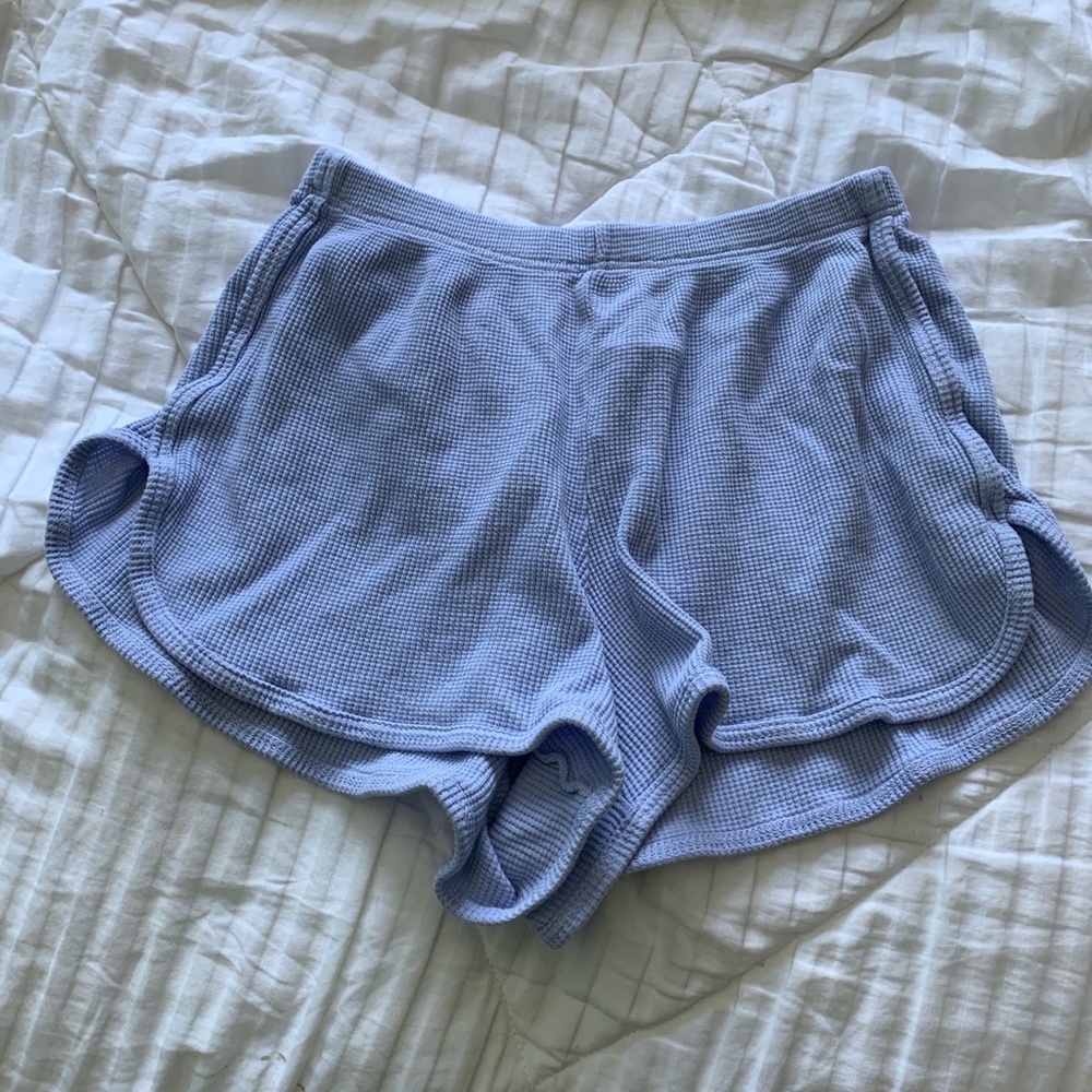 periwinkle shorts from Brandy Melville